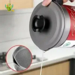 • صفاية زيت ووعاء ستانليس ستيل